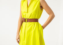 Load image into Gallery viewer, Balloon Cotton Dress in Yellow

